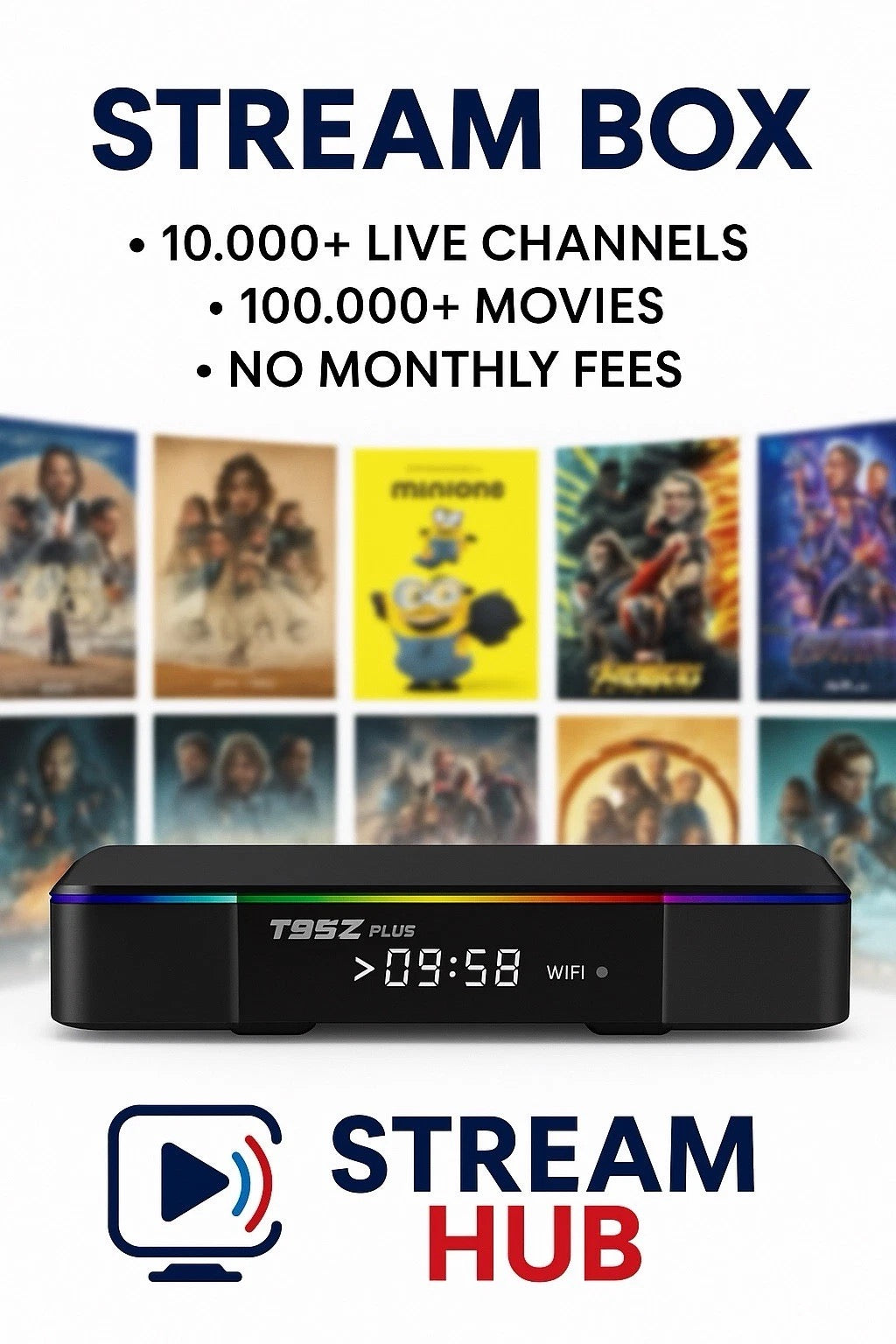 Stream Box + Premium TV 📺